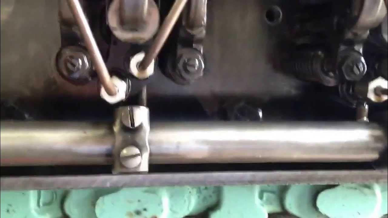 8v71 stuck fuel injector YouTube