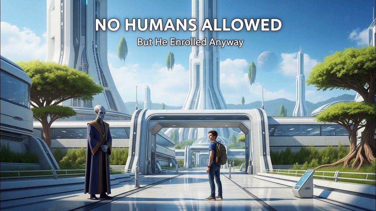 The Alien Principal Said “No Humans Allowed” — Then the Human Smiled | HFY Sci-Fi Story