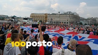 Sp Rusija 2018 Hrvati Su Preplavili Ulice Moskve 100Posto Sport