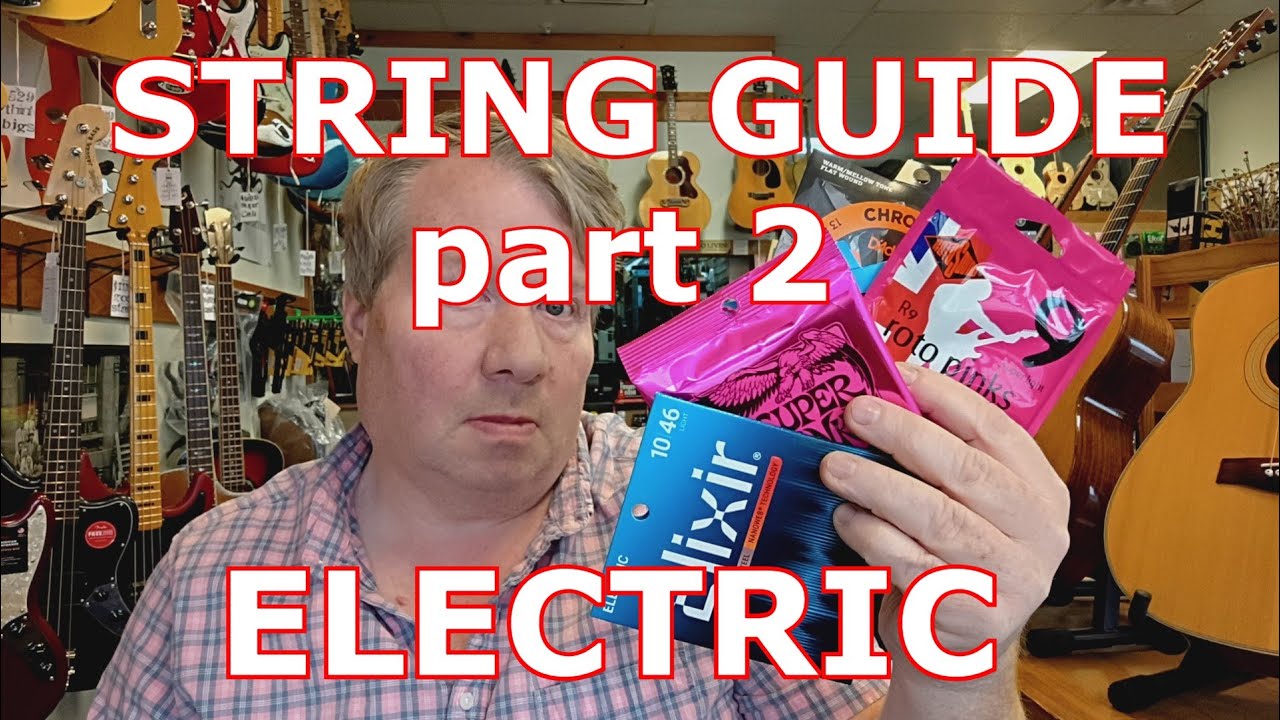 Руководство по струнам — часть 2 — электрогитара