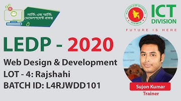 LEDP - 2020 || Web Design and Development || class - 13