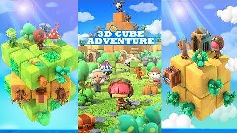 3D Cube Adventure: Puzzle Game Walkthrough and Gameplay.