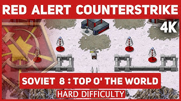 Red Alert Counterstrike Remastered 4K - Soviet Mission: 8 Top O