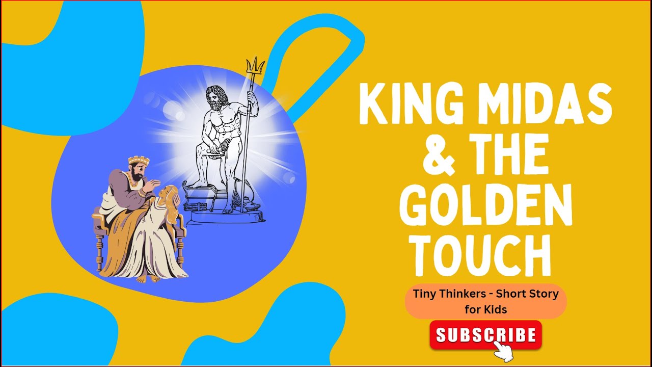 King Midas And The Golden Touch - Moral Short Story for Kids - Short Stories  4 Kids