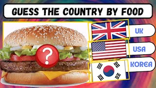 Guess National Food From Different Countries