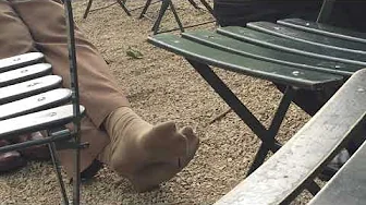 Beige Dress Socks