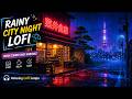 Rainy City Night Lofi 🌃 Warm Corner Shop Ambience | Relaxing Lofi Hip Hop Music to Study &amp; Sleep