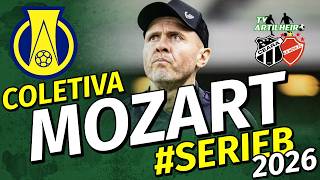 [Série B '26] Coletiva Mozart Santos | Pós-Jogo Ceará 3 X 3 Vila Nova/GO | TV ARTILHEIRO