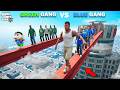 Franklin Blue Gang &amp; Shinchan Green Gang Parkour With New Members In GTA 5!