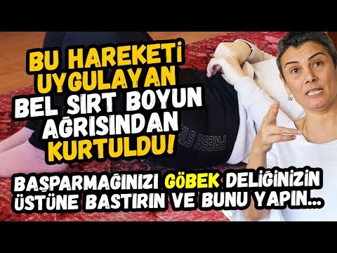 Bel ağrısı çekenlerin yapması gereken hareketler - Çağla Yüksel / Dorn Method - Bölüm 1