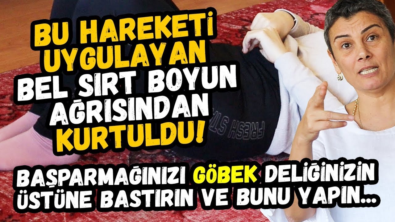Bel ağrısı çekenlerin yapması gereken hareketler - Çağla Yüksel / Dorn Method - Bölüm 1