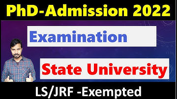 PhD admission 2023 II Direct admission II All branches II State University II Jharkhand