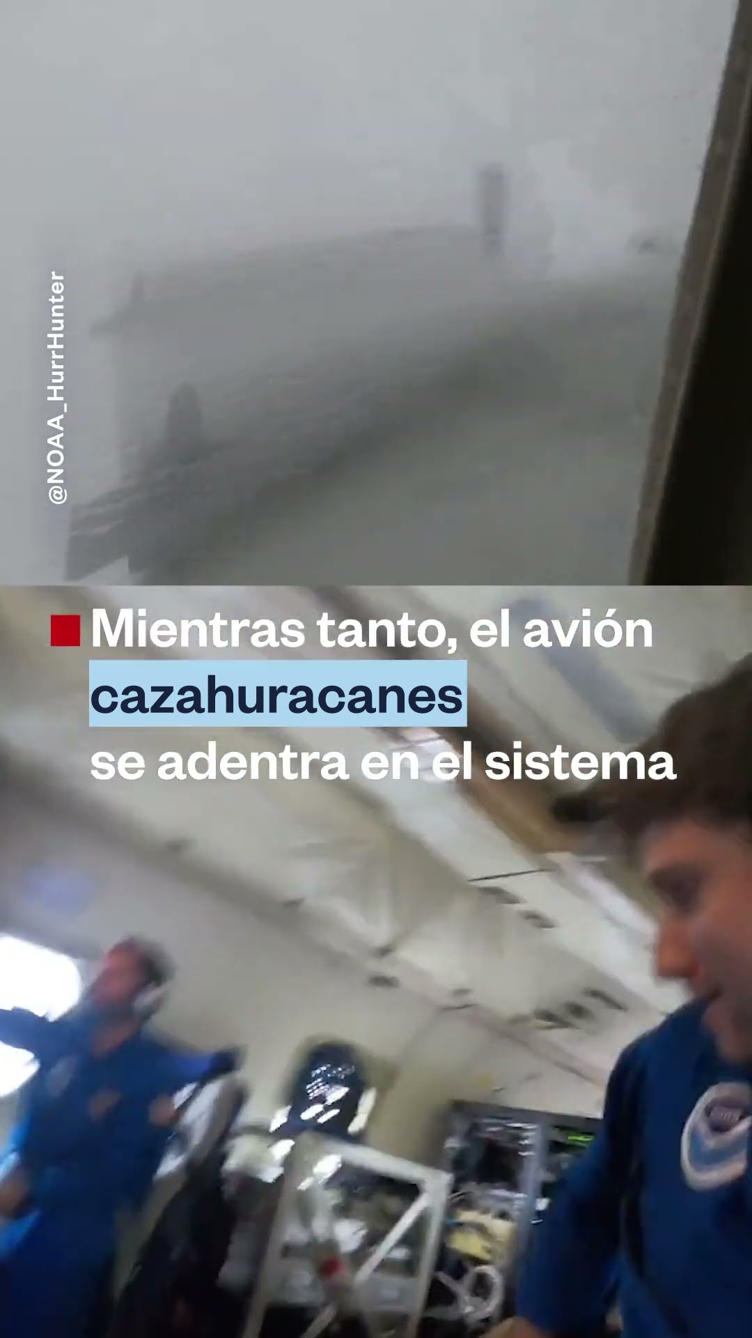 Una mirada al huracan Milton desde el espacio | Noticias Telemundo
