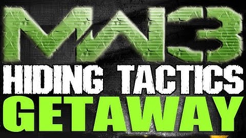 MW3 - Face Off 2v2 Hiding Tactics - GETAWAY