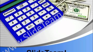 Calculating Dollars Finance PowerPoint Templates PPT Background  1112 Slides Backgrounds