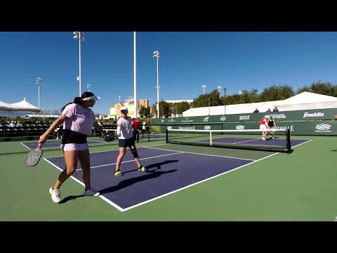 2022 USAPA Nationals Women's Pro Sarah Ansboury Cierra Gaytan Leach Susannah Barr Maggie Remynse