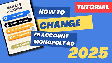Change Facebook Account Monopoly Go.. STEP BY STEP (UPDATED 2025)
