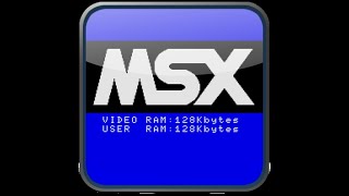 MSX 1 &amp; MSX 2 Game Console Emulator Gameplay