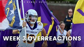 HTC: Week 3 ECU Football Overreactions, plus Worth Gregory on the Impact Card