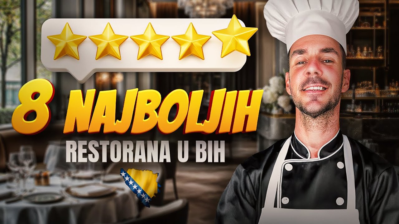 Ovo su NAJBOLJI RESTORANI u BIH