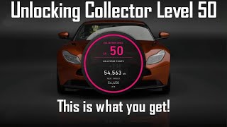 Gran Turismo 7: Car Collector Level 50 - this is what you unlock.  Ultimate Category in Tuning Shop
