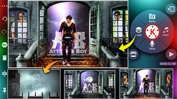 awesome🔥cinematic motion poster attitude video editing in kinemaster attitude status editing 2021