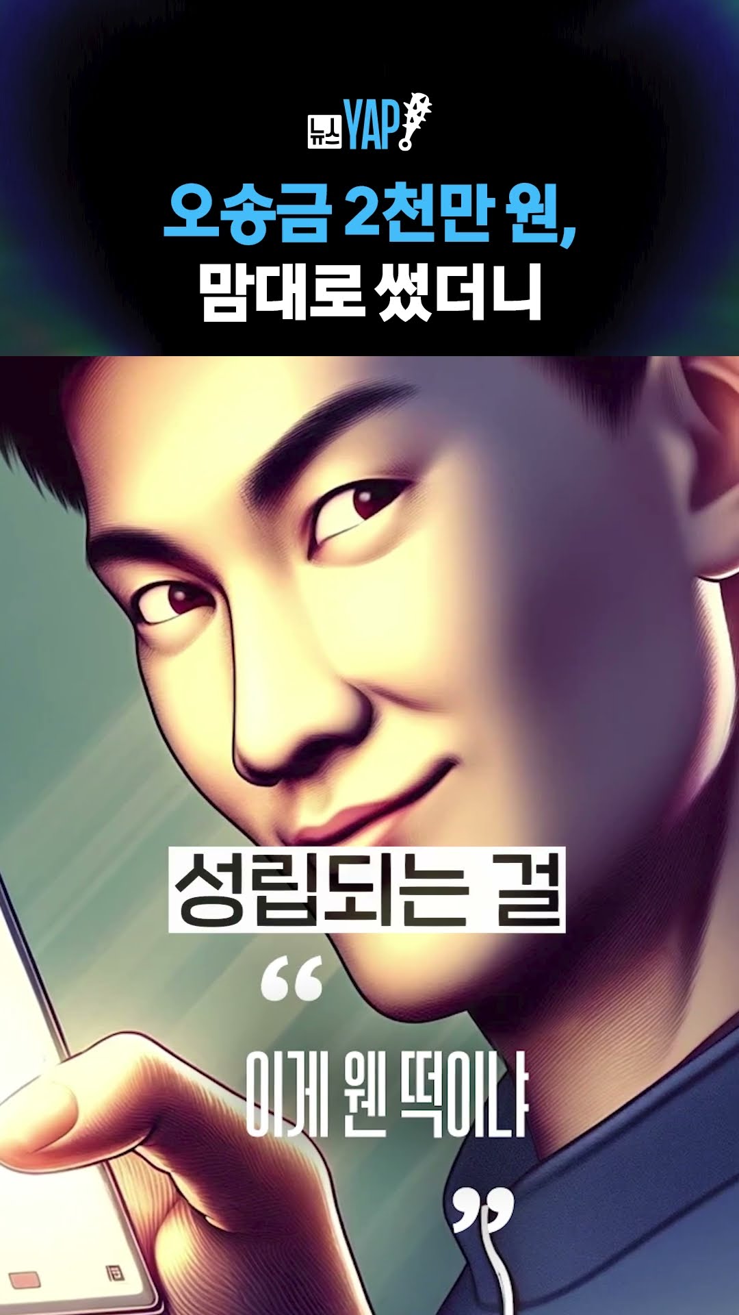 통장에 꽂힌 거금 맘대로 썼더니 [뉴스YAP!] #shorts / YTN