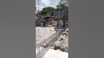 Great skills! | installation of steel reinforcement bar for tie beams #shorts #construction