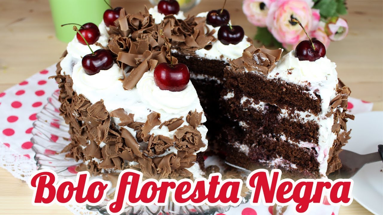 Bolo Floresta Negra | Como Fazer Bolo Floresta Negra | Cakepedia