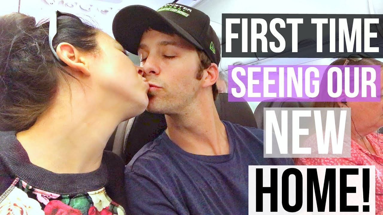 FIRST TIME SEEING OUR NEW HOUSE!