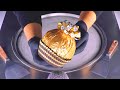 ASMR - Golden Giant Ferrero Rocher to Ice Cream Rolls | fast rough ASMR with tapping & scratching