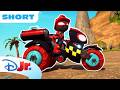 Ghost-Spider and Spin Rescue Mr. Von Carnegie! 🥹🕷️ | Meet Spidey and his Amazing Friends|@disneyjr