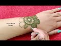 Teej Special Easy Beautiful Arabic Mehndi Design for Hand || Simple Mehndi Design for Beginners