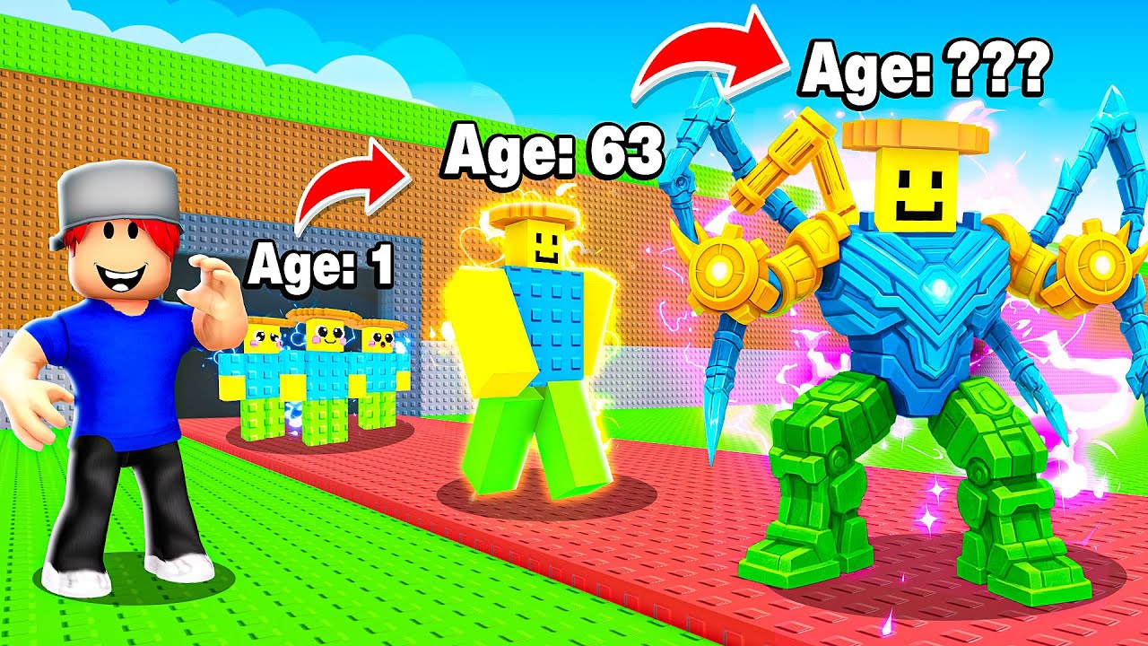 Steal a Brainrot, But Your Brainrots Can GROW UP..