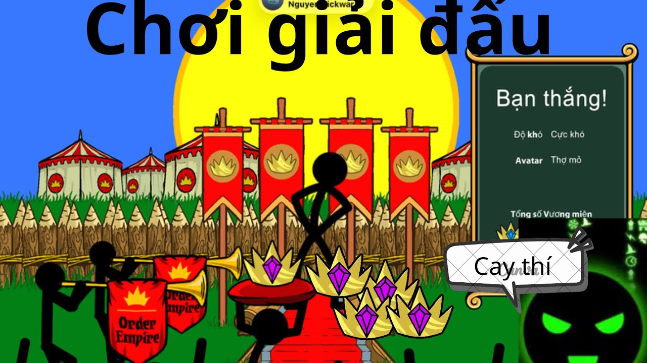 Chơi full set giải đấu