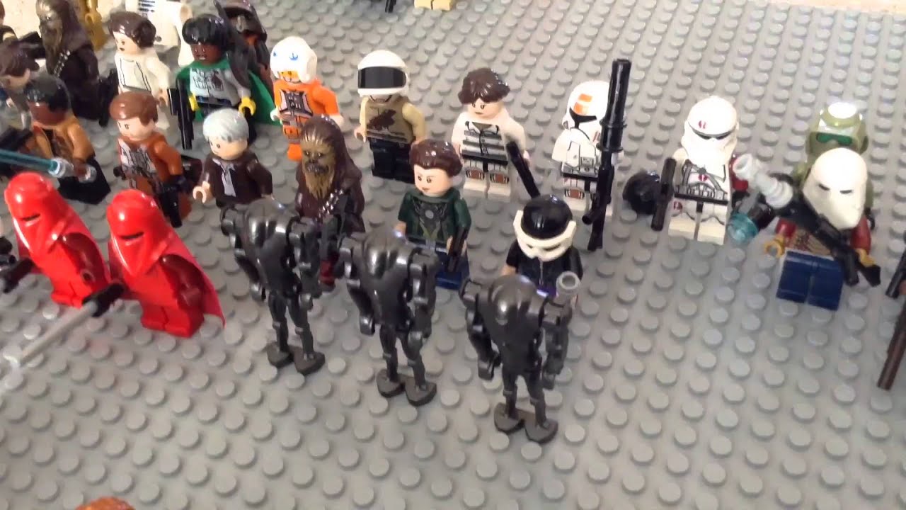 Lego Star Wars Custom Minifigures I-VII (2016) - YouTube