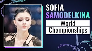 Sofia Samodelkina Kaz Women Free Skating Isu World Championships Boston 2025
