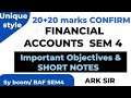 Last year University paper solution Financial Accounts sybcom sem 4 Sybaf full Books Mcq T/F