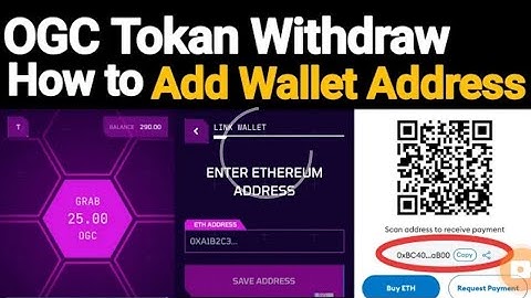 OGC Token Withdraw How to Add wallet Address|OGC Token Mining App Withdraw| OGC ka withdraw kaisay