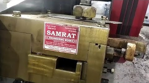 Thread rolling machine    9815888443