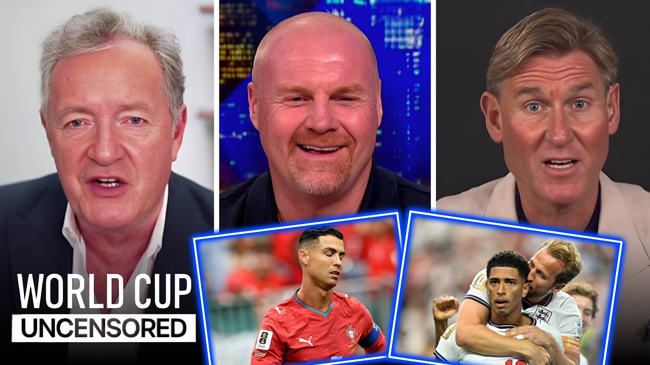 "RONALDO IS PAST IT!" Simon Jordan & Sean Dyche SLAM Piers Morgan's GOAT & England 4-2 Win Reaction