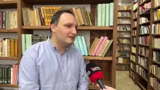 Bajram Ertugal rođeni Bjelopoljac, donirao knjige biblioteci