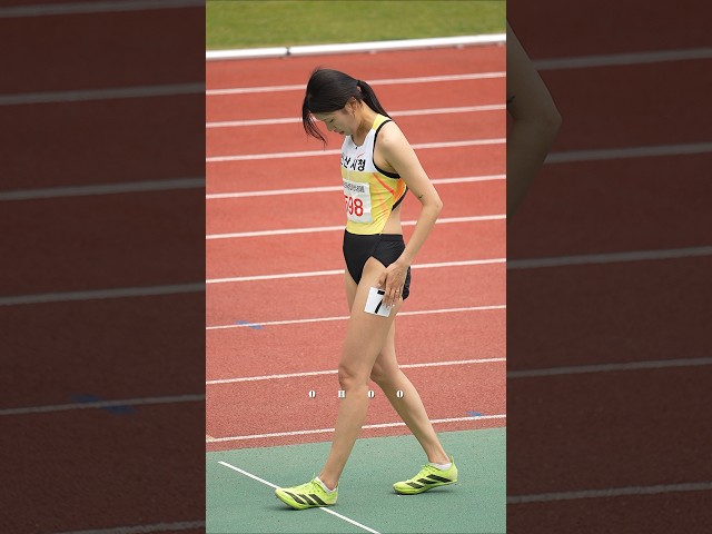 미모작살  여자허들 김솔기
