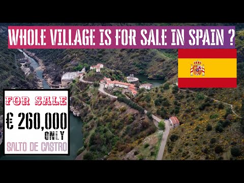 A VILLAGE IN SPAIN CALLED SALTO DE CASTRO IS FOR SALE | NEWZ BREAK