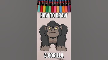 How To Draw a Gorilla