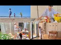 【3児母の休日🤱】掃除洗濯🧺🧼買い出し🛒海🏖️BBQ🍖なバタバタ2days