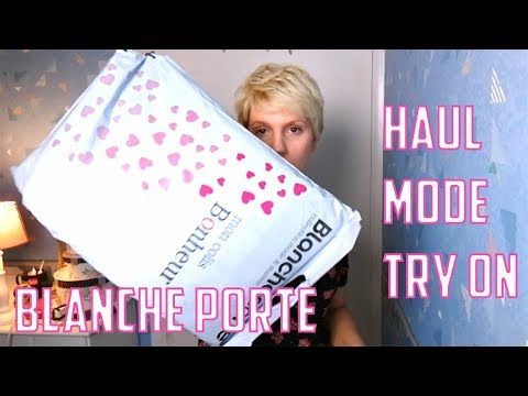 HAUL MODE TRY ON BLANCHE PORTE