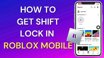 How To Get Shift Lock On Roblox Mobile | Use Shift Lock On Roblox Mobile
