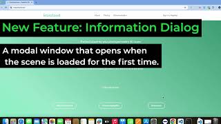 New feature: Information dialog