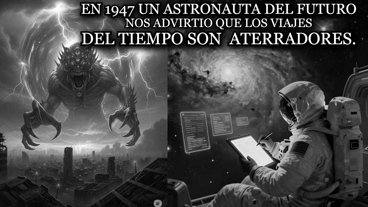 EN 1947 UN ASTRONAUTA VIAJO EN EL TIEMPO Y LO QUE VIO EN EL FUTURO FUE ATERRADOR - RELATOS DE NOCHE